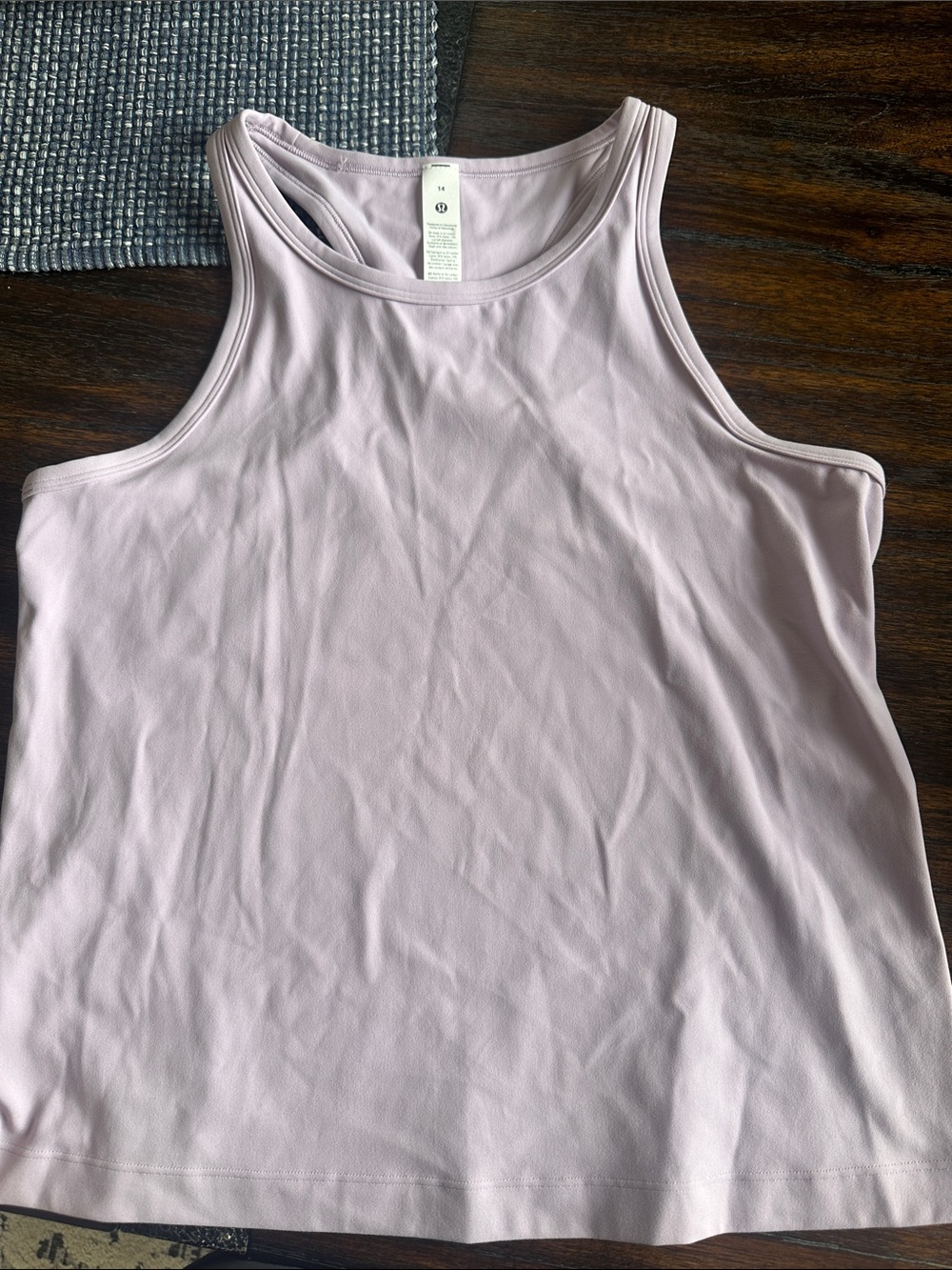 Lavender/lilac Racerback Tank Top - lululemon